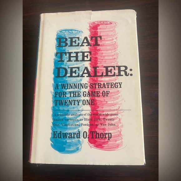 Beat the Dealer a Winning Strategy for the Game of Twenty One 1st Edition Rare - Picture 1 of 10